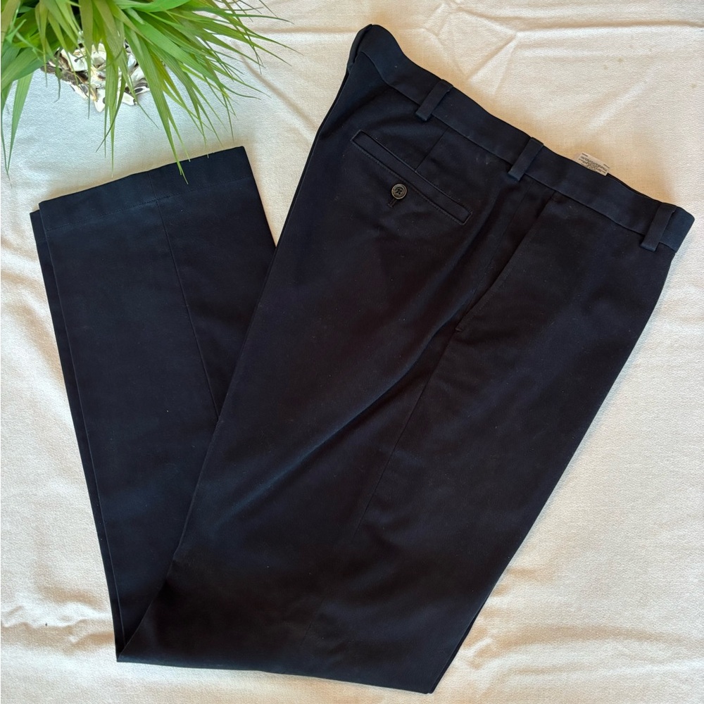Brooks Brothers Men's Dark Navy Dress Pants